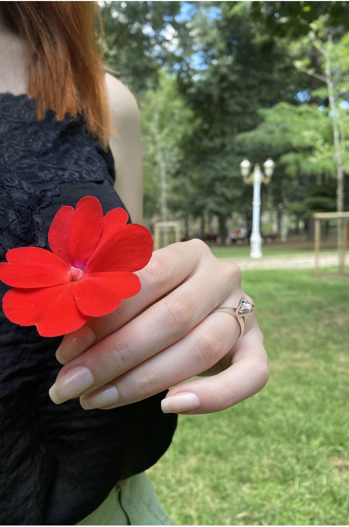 Tektaş Pırlanta Yüzük 0,29 Karat 