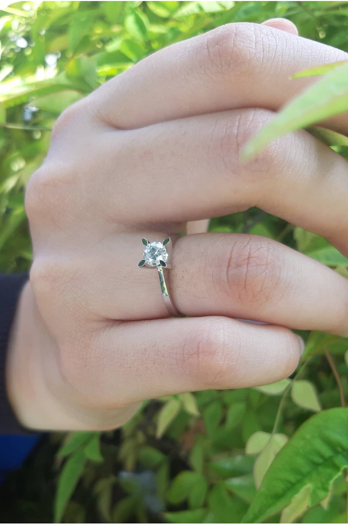 Tektaş Pırlanta Yüzük 0,29 Karat 