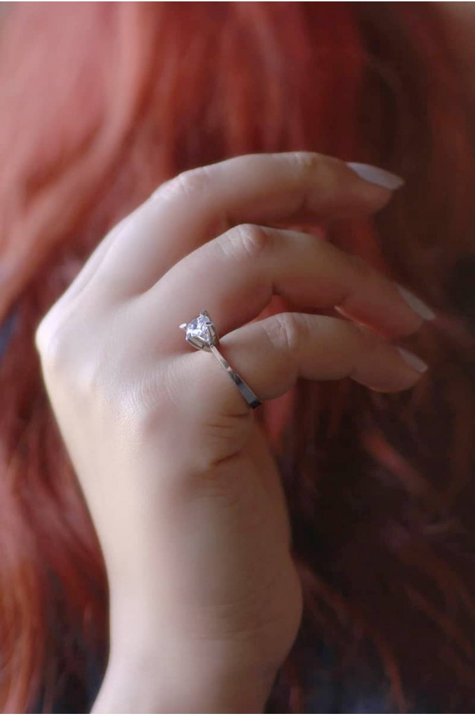 Tektaş Pırlanta Yüzük 0,70 Karat 