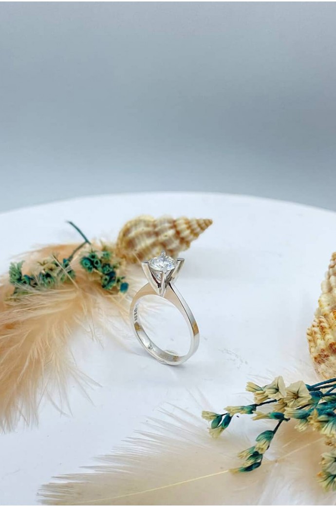 Tektaş Pırlanta Yüzük 0,70 Karat 