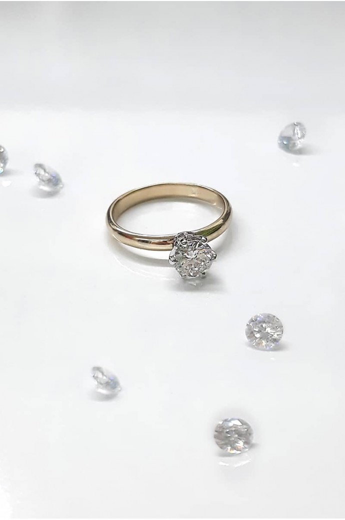 Tektaş Pırlanta Yüzük 0,60 Karat 