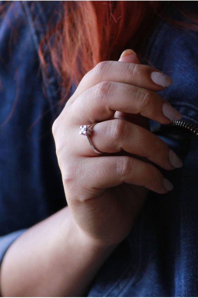 Tektaş Pırlanta Yüzük 0,21 Karat 