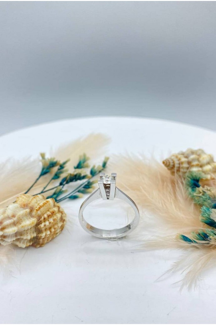 Tektaş Pırlanta Yüzük 0,21 Karat 