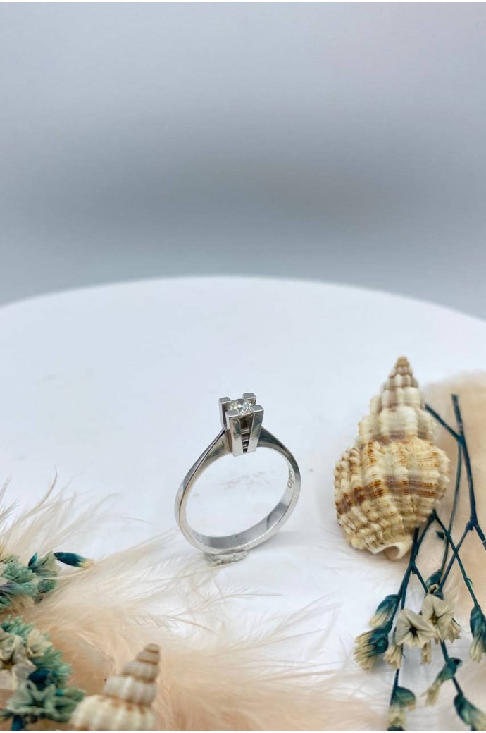 Tektaş Pırlanta Yüzük 0,21 Karat 