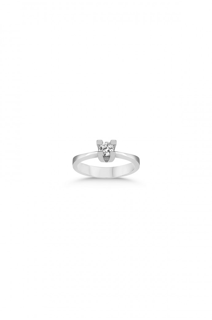 Tektaş Pırlanta Yüzük 0,21 Karat 