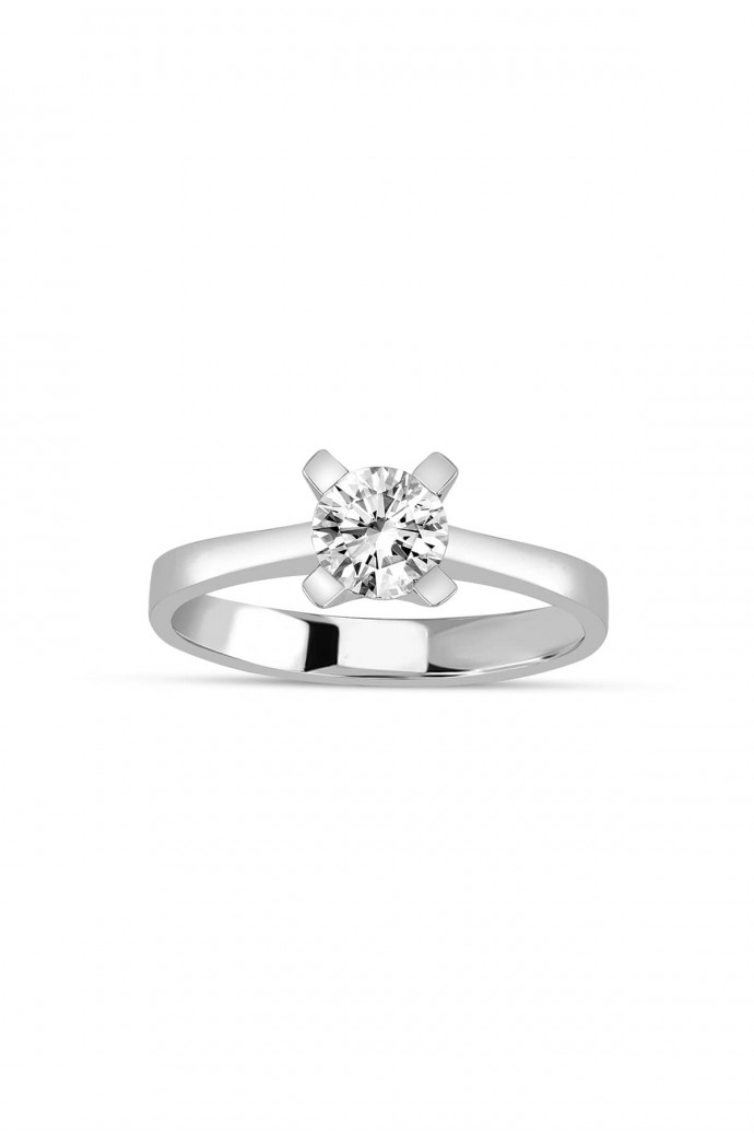 Tektaş Pırlanta Yüzük 0,50 Karat 