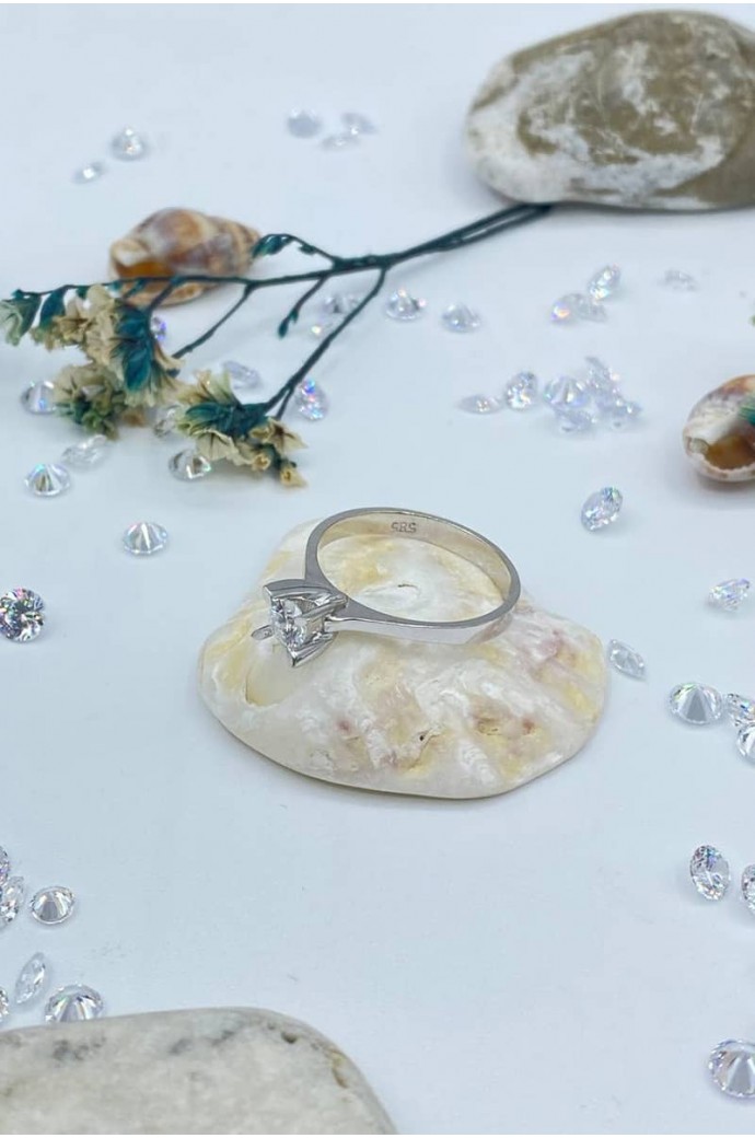 Tektaş Pırlanta Yüzük 0,10 Karat 