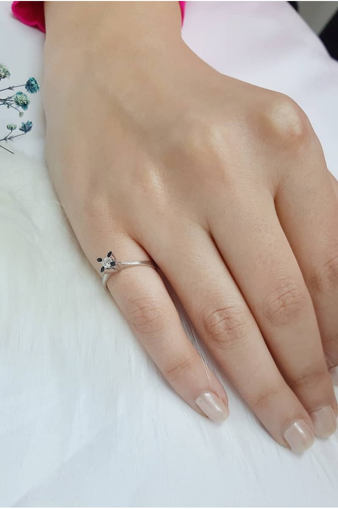 Tektaş Pırlanta Yüzük 0,15 Karat 