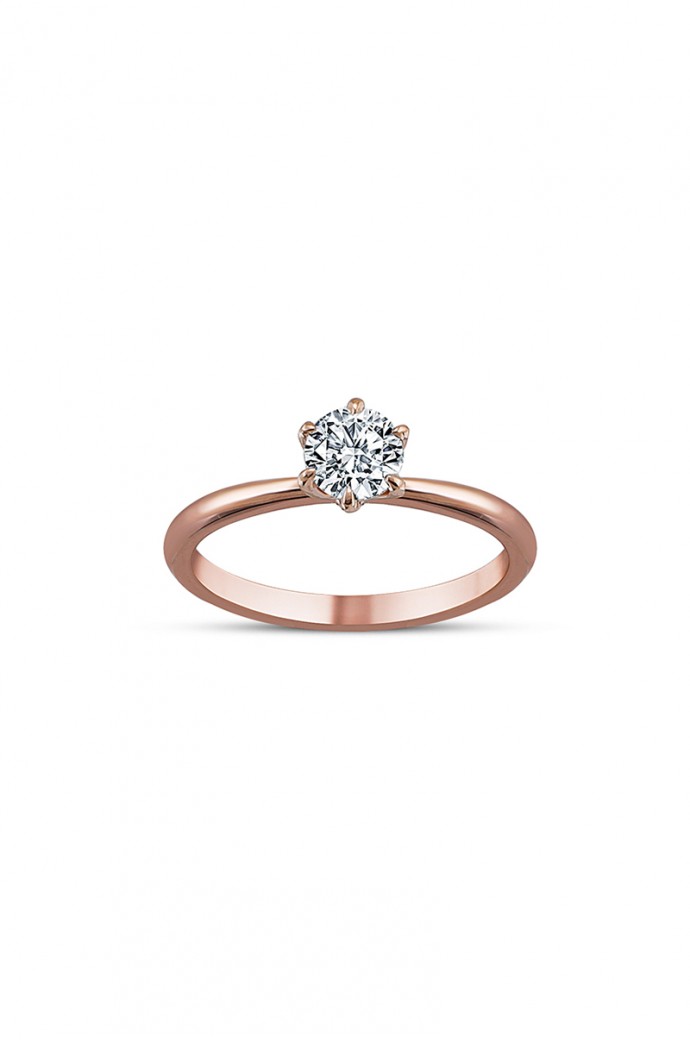 Tektaş Pırlanta Yüzük 0,50  Karat 