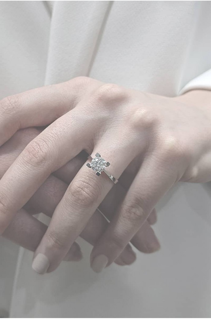 Tektaş Pırlanta Yüzük 1,25 Karat 