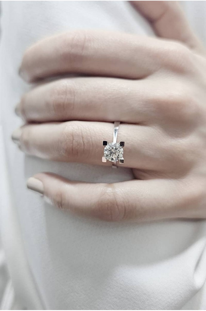 Tektaş Pırlanta Yüzük 1,25 Karat 