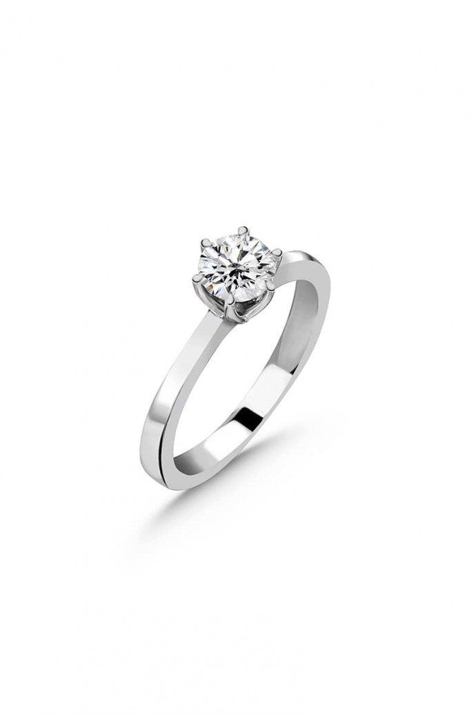 Tektaş Pırlanta Yüzük 0,60 Karat 