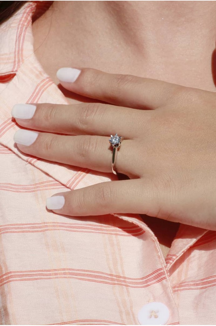 Tektaş Pırlanta Yüzük 1,00 Karat 