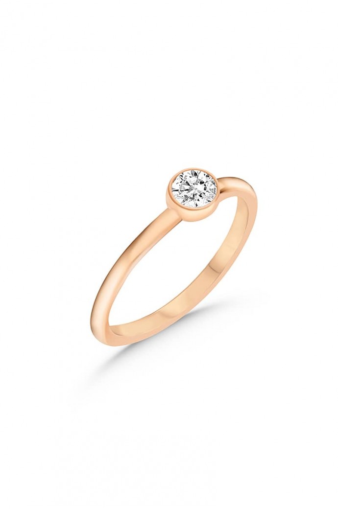 Tektaş Pırlanta Yüzük 0,30 Karat 