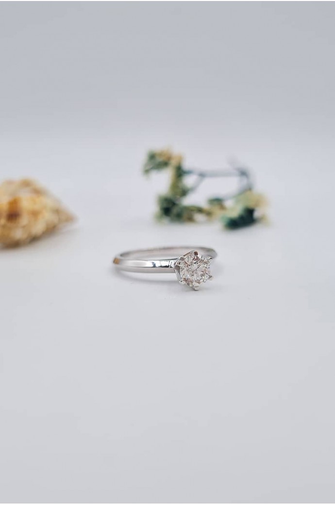 Tektaş Pırlanta Yüzük 0,50  Karat 