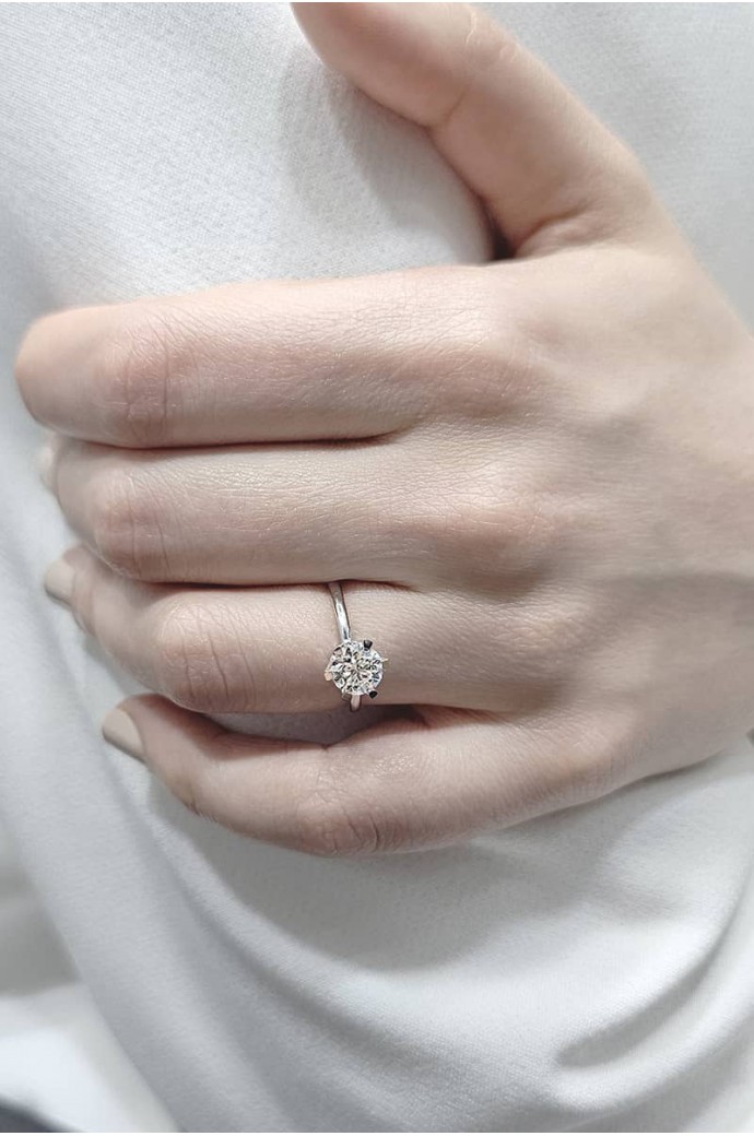 Tektaş Pırlanta Yüzük 1,00 Karat 