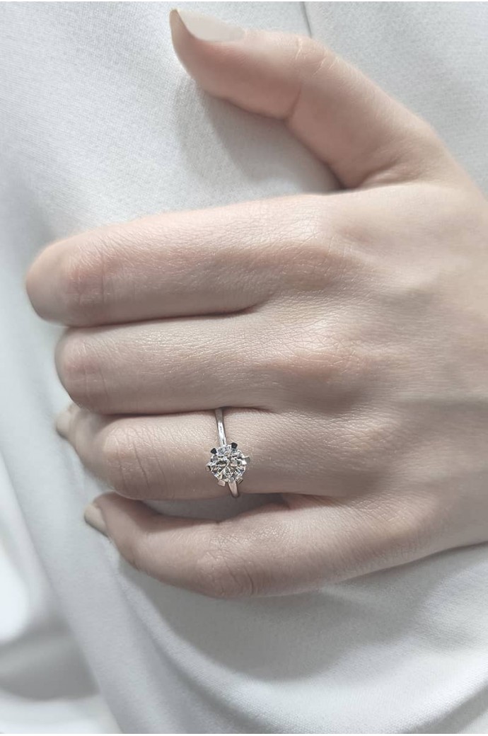 Tektaş Pırlanta Yüzük 1,00 Karat 