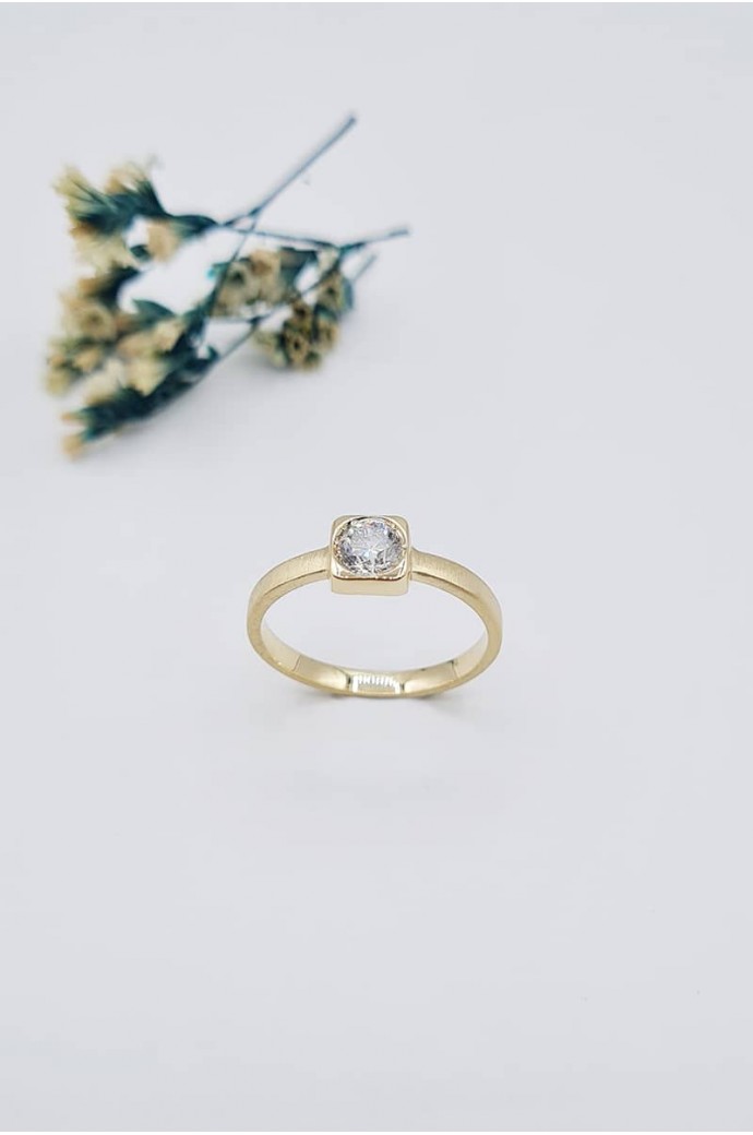 Tektaş Pırlanta Yüzük 0,40 Karat 