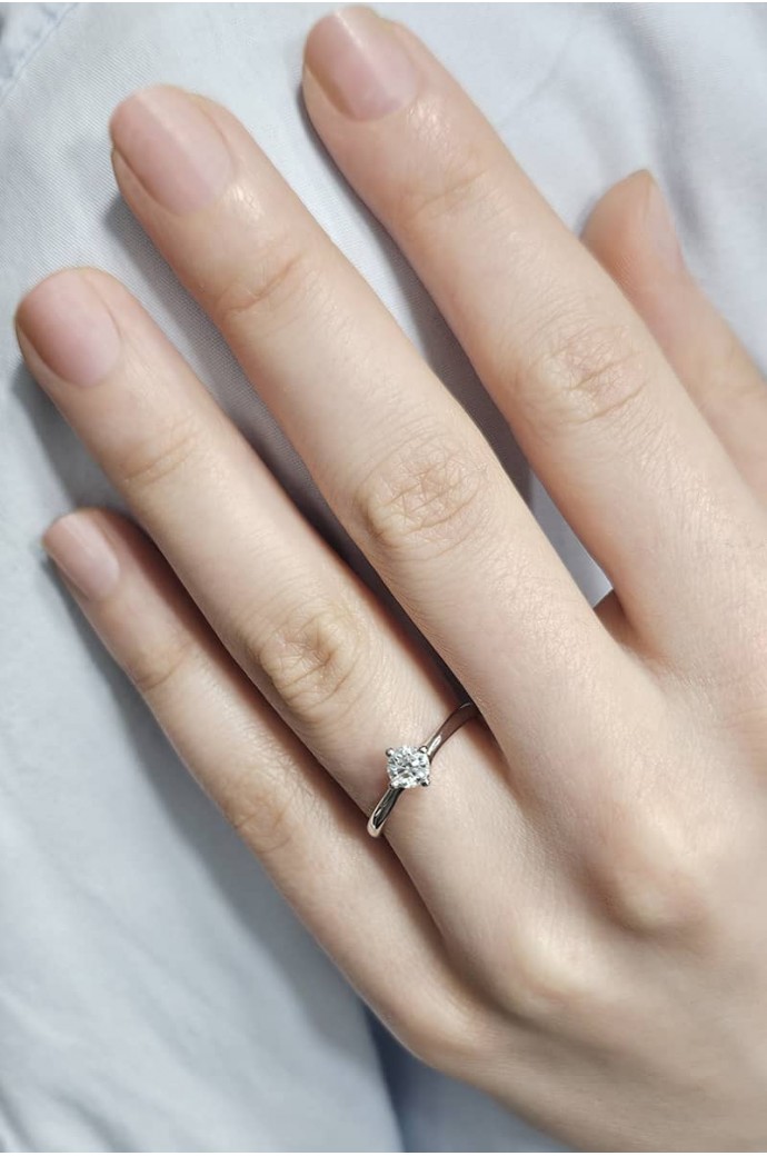 Tektaş Pırlanta Yüzük 0,40 Karat 