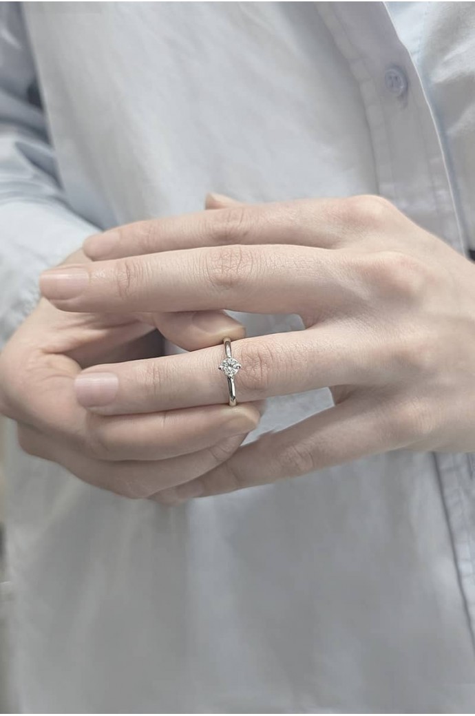 Tektaş Pırlanta Yüzük 0,40 Karat 