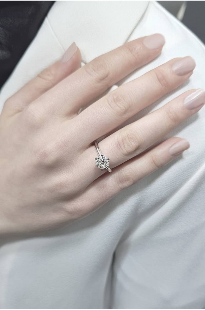 Tektaş Pırlanta Yüzük 1,50 Karat 