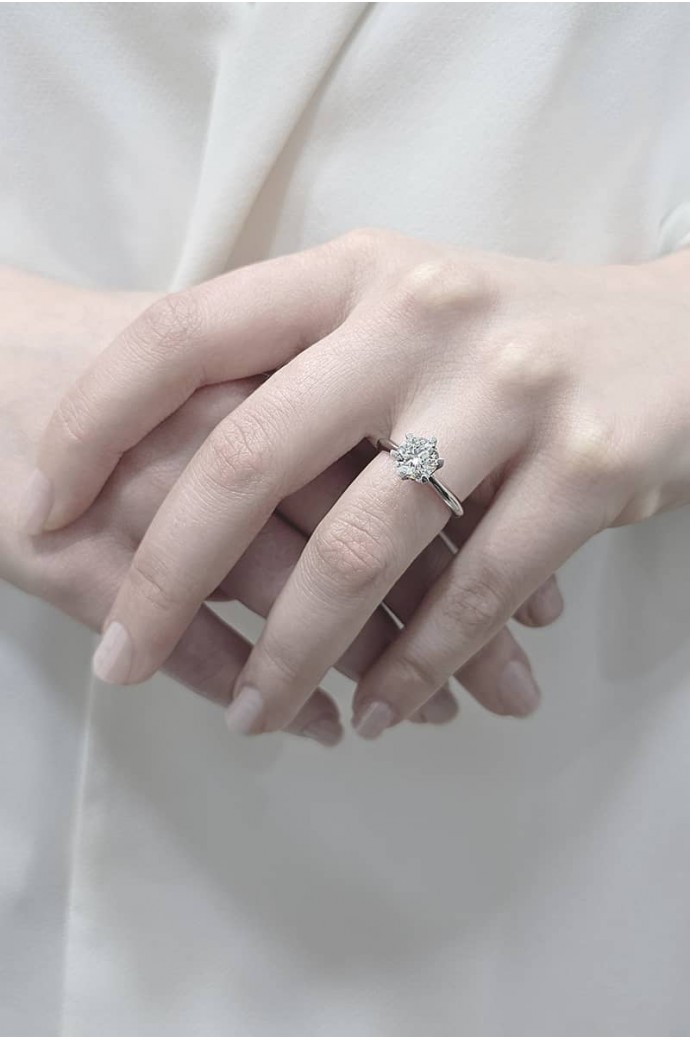 Tektaş Pırlanta Yüzük 1,50 Karat 