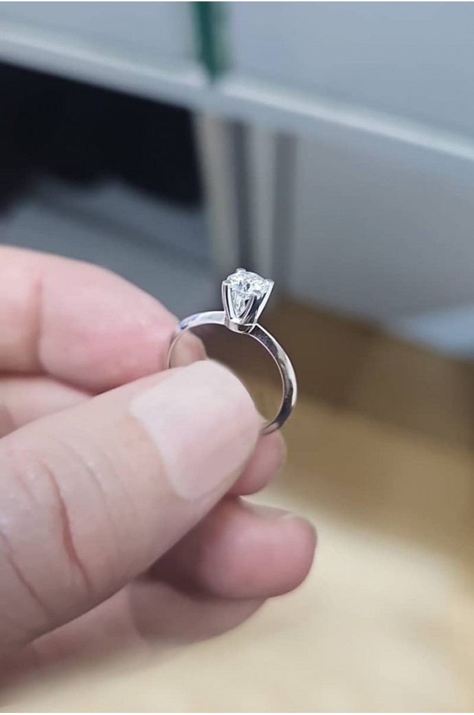 Tektaş Pırlanta Yüzük 0,60 Karat 