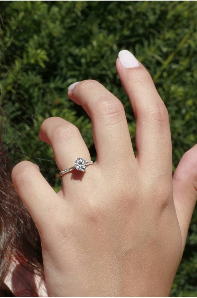 Tektaş Pırlanta Yüzük 1,20  Karat 