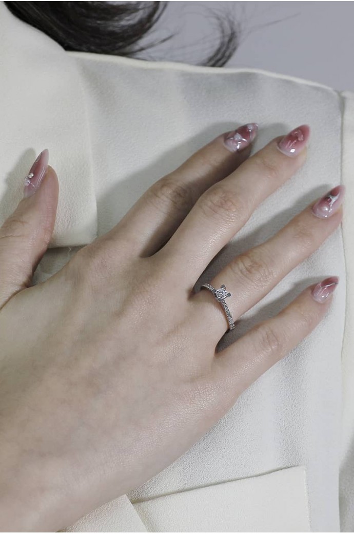 Tektaş Pırlanta Yüzük 0,45 Karat 