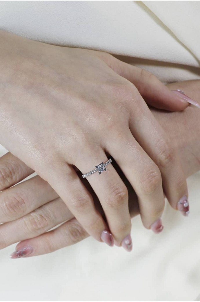 Tektaş Pırlanta Yüzük 0,45 Karat 