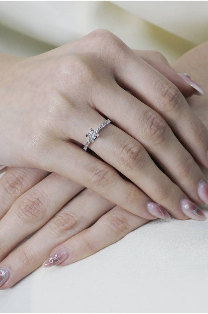 Tektaş Pırlanta Yüzük 0,45 Karat 