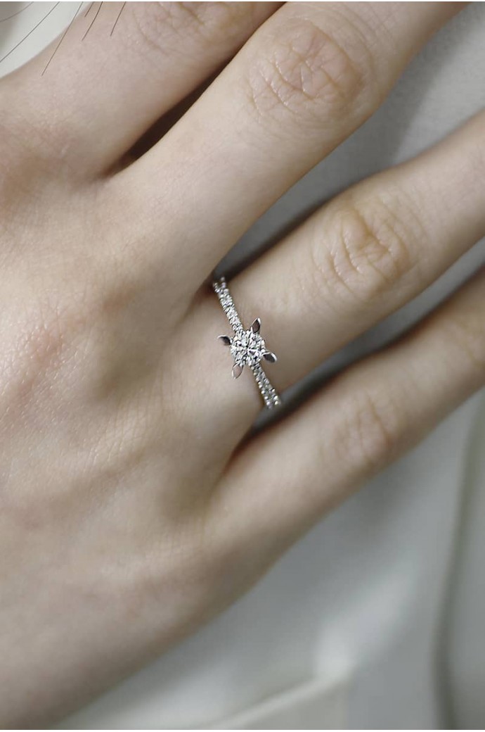 Tektaş Pırlanta Yüzük 0,59 Karat 