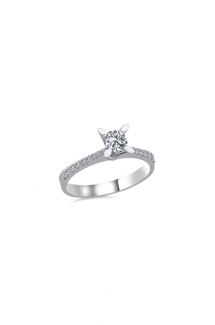 Tektaş Pırlanta Yüzük 0,59 Karat 