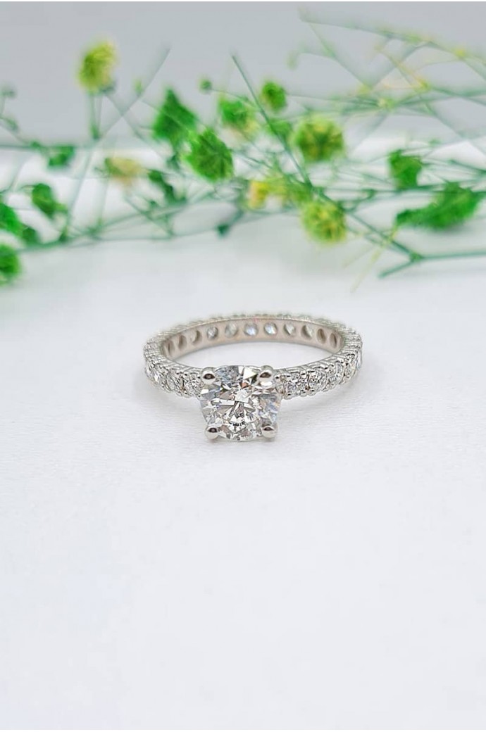 Tektaş Pırlanta Yüzük 1,60 Karat 