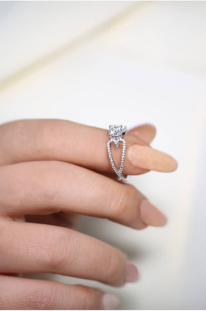 Tektaş Pırlanta Yüzük 0,70 Karat 