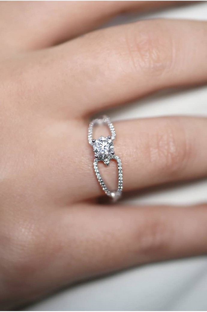 Tektaş Pırlanta Yüzük 0,70 Karat 