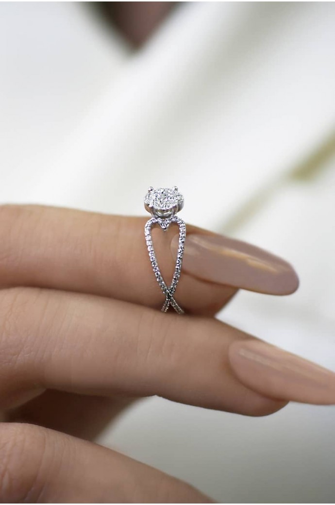 Tektaş Pırlanta Yüzük 0,70 Karat 