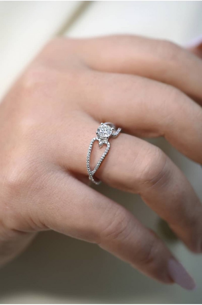 Tektaş Pırlanta Yüzük 0,70 Karat 