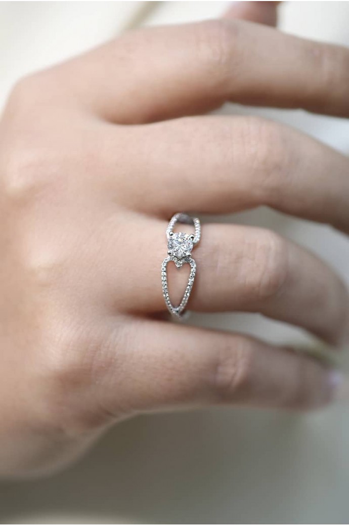 Tektaş Pırlanta Yüzük 0,70 Karat 