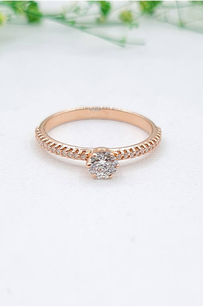 Tektaş Pırlanta Yüzük 0,40 Karat 