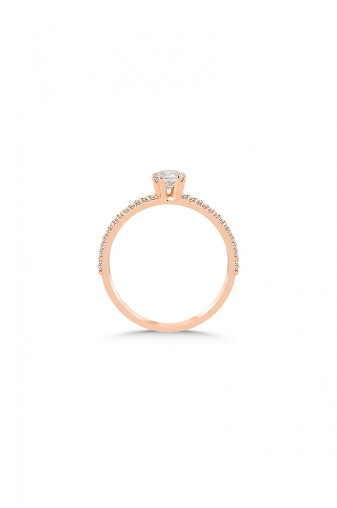 Tektaş Pırlanta Yüzük 0,40 Karat 