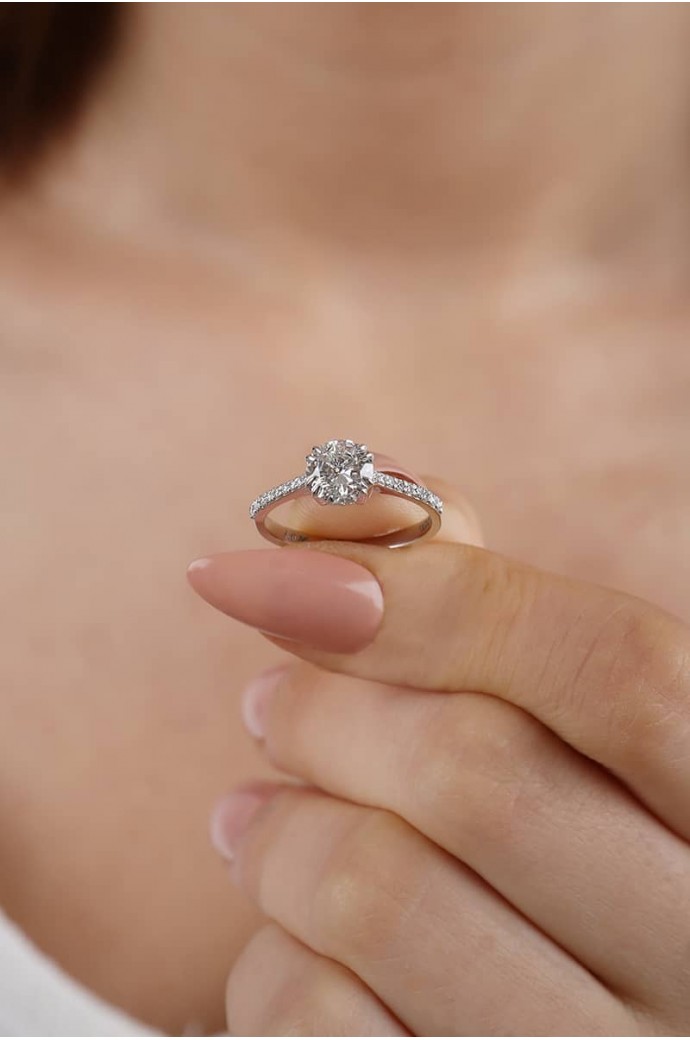 Tektaş Pırlanta Yüzük 1,24 Karat 