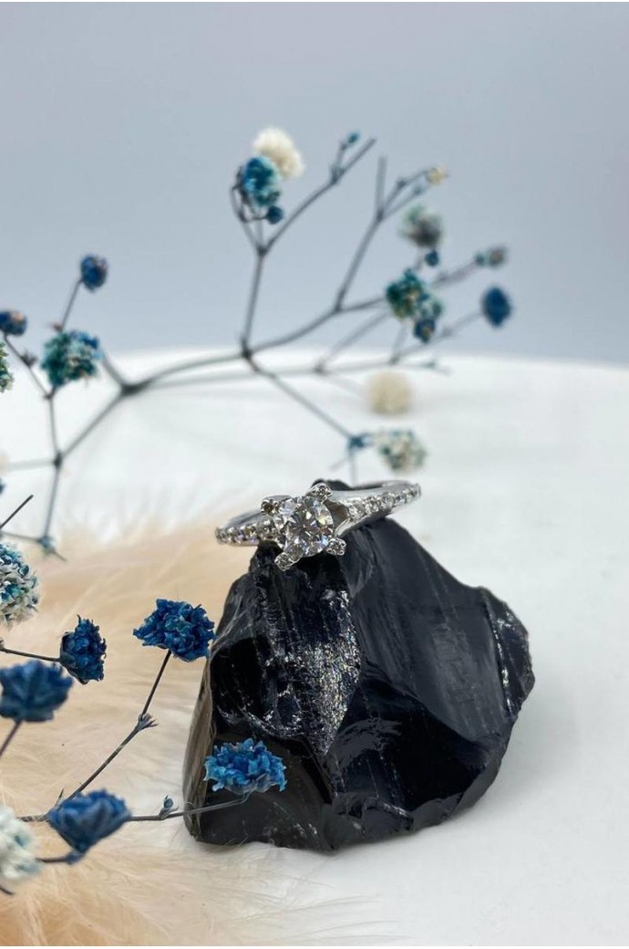 Tektaş Pırlanta Yüzük 0,75 Karat 