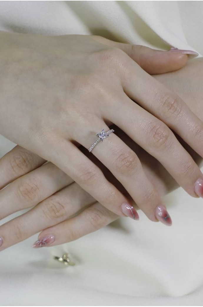 Tektaş Pırlanta Yüzük 0,45 Karat 