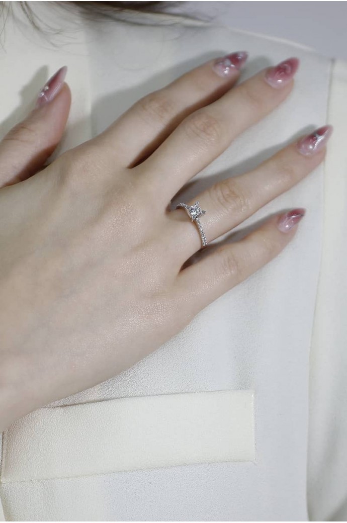 Tektaş Pırlanta Yüzük 0,45 Karat 