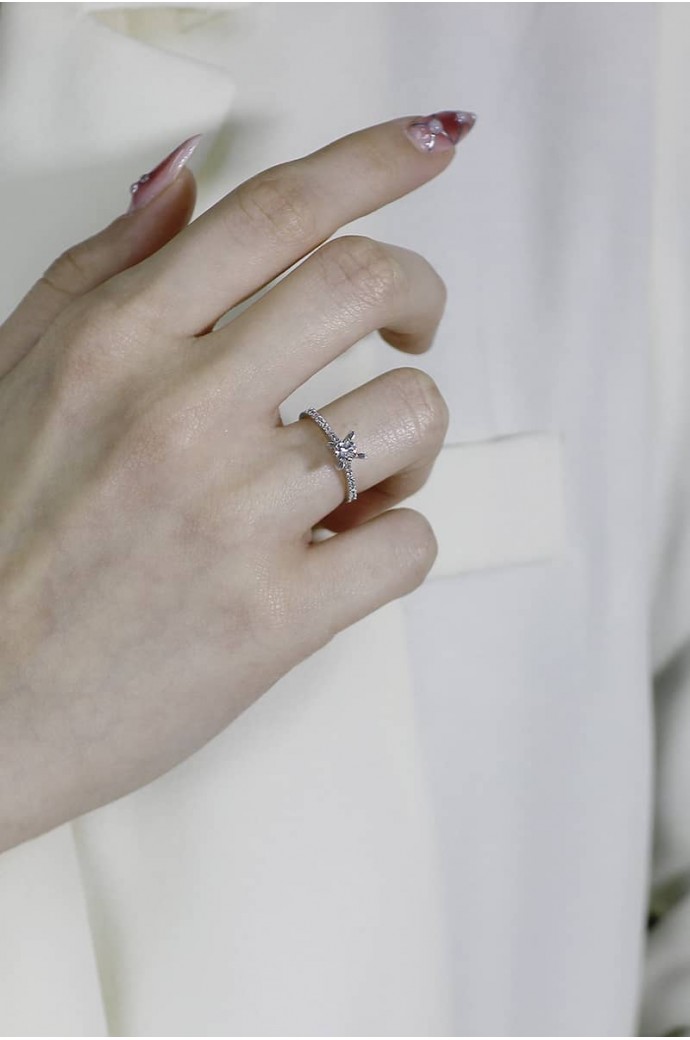 Tektaş Pırlanta Yüzük 0,45 Karat 