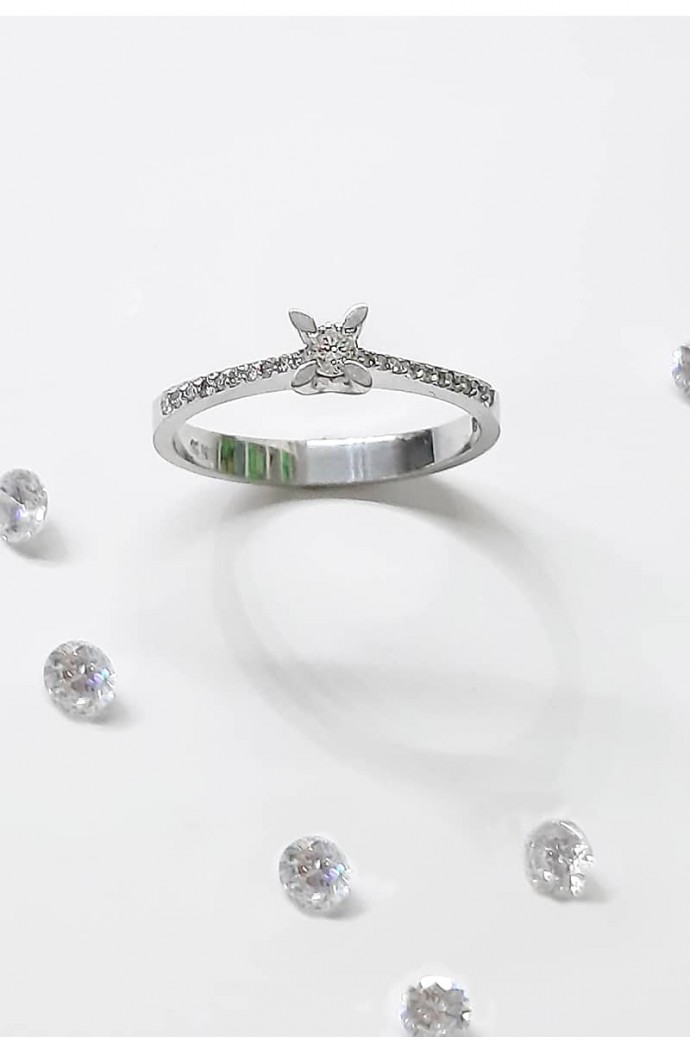 Tektaş Pırlanta Yüzük 0,30 Karat 