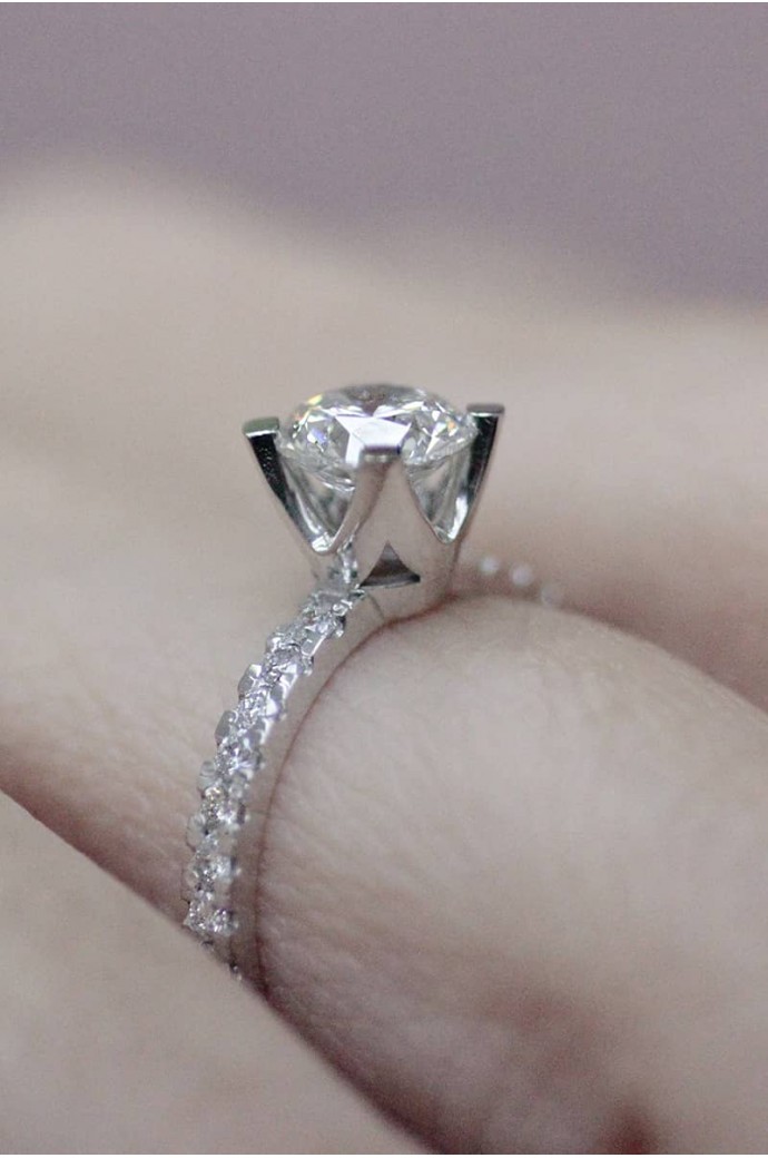 Tektaş Pırlanta Yüzük 1,30 Karat 