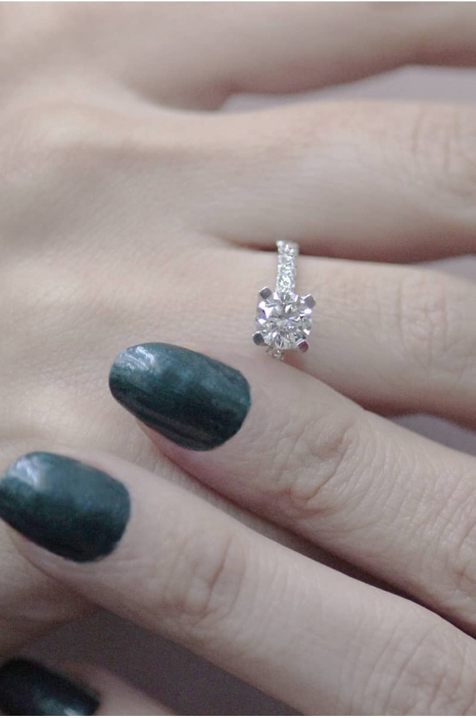 Tektaş Pırlanta Yüzük 1,30 Karat 