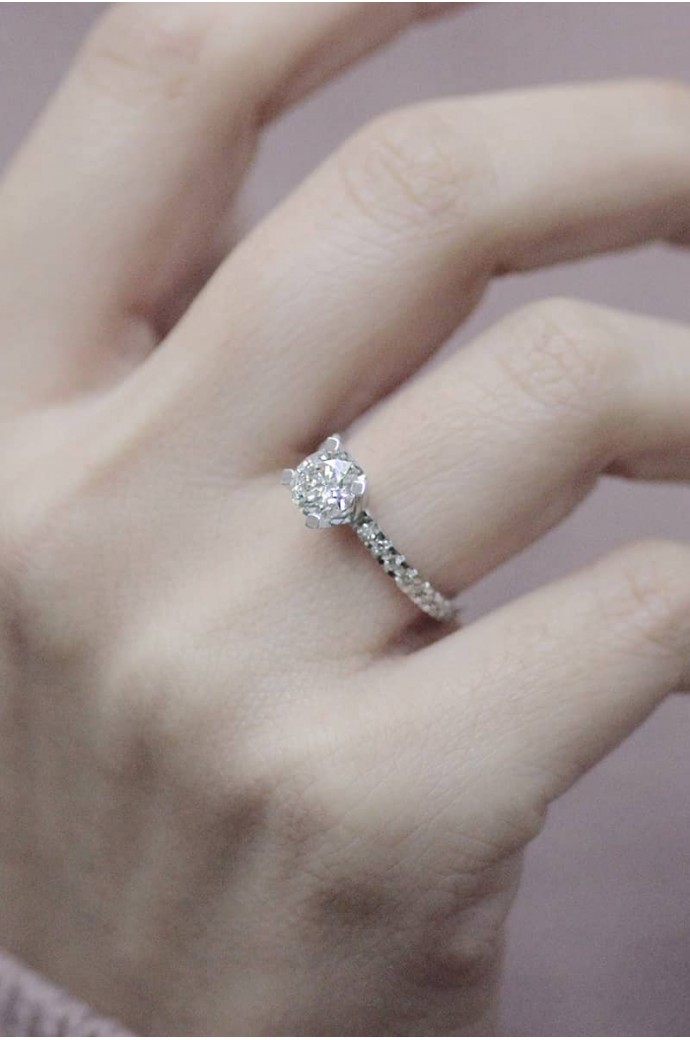 Tektaş Pırlanta Yüzük 1,30 Karat 